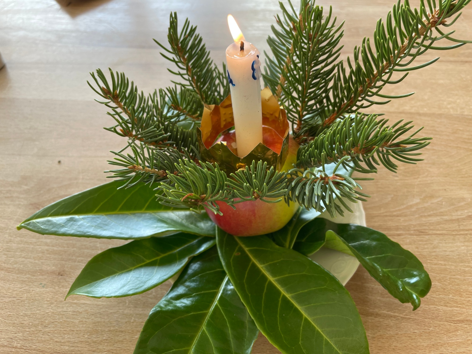 Anleitung Königsapfel zu Christkönig